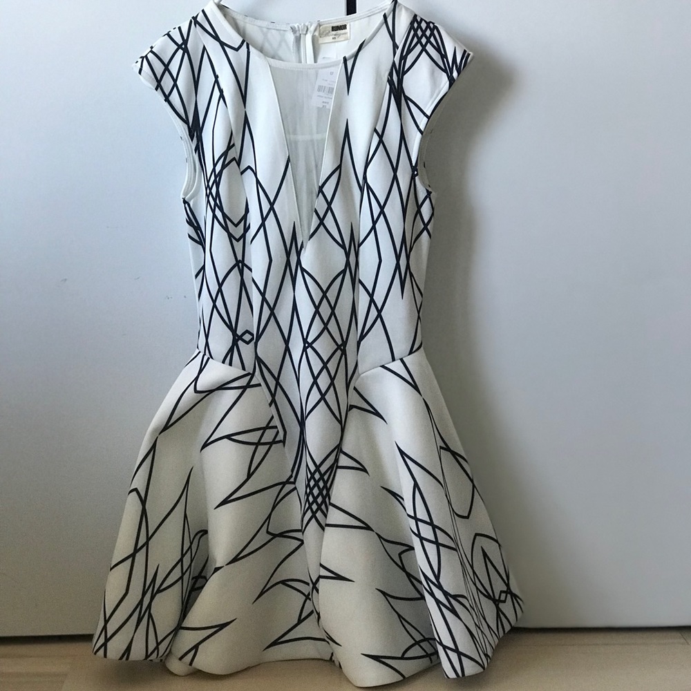 Printed scuba dress new with tags